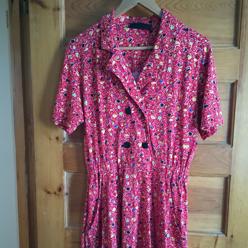 Vintage jersey dress